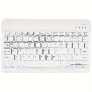 Teclado Bluetooth P/Tablet/Smartphone OEM Blanco