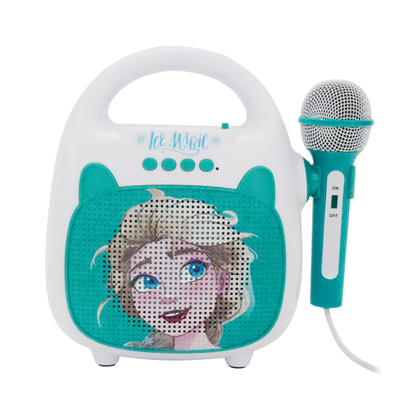 Parlante BT Karaoke Con Mic. Frozen
