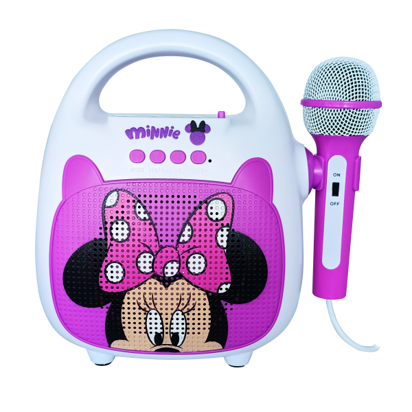 Parlante BT Karaoke Con Mic. Minnie