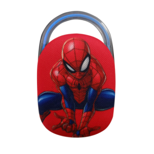 Parlante BT Portátil Spiderman C/Luces