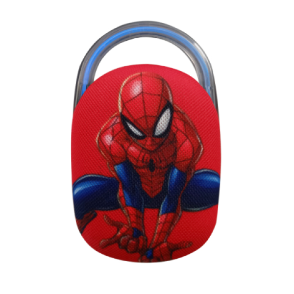Parlante BT Portátil Spiderman C/Luces