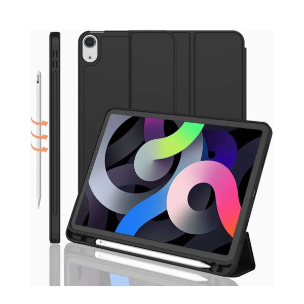 Smart Cover Ipad 10.9" Ranura Apple Pencil (iPad 10 y iPad Air 4/5) Negro - Imagen 2