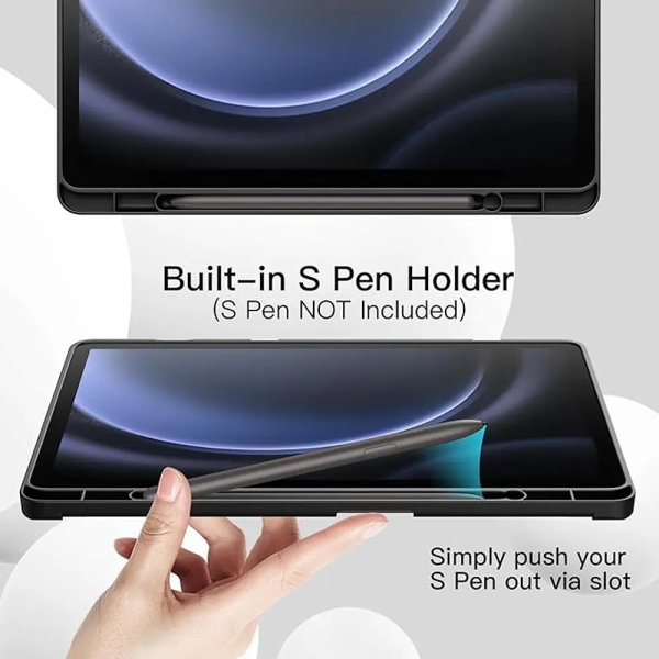Smart Cover P/Samsung S7 FE 12.4" R/S Pen (T735) Negra - Imagen 5