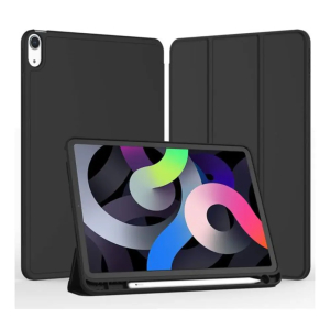 Smart Cover Ipad 10.9" Ranura Apple Pencil (iPad 10 y iPad Air 4/5) Negro