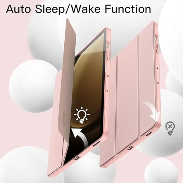 Smart Cover P/Samsung S7 FE 12.4" R/S Pen (T735) Rose Gold - Imagen 3