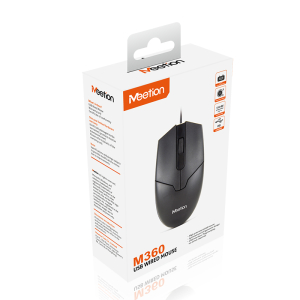 Mouse Alambrico Meetion MT-360 Negro