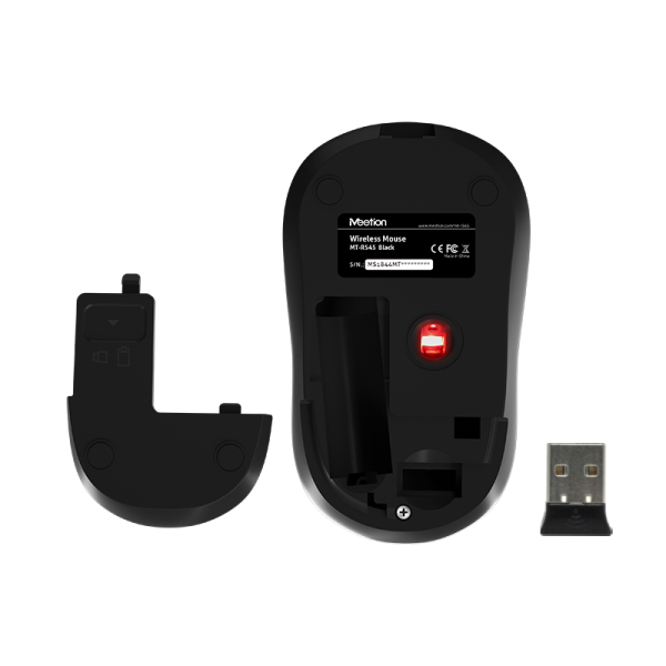 Mouse Inalámbrico Meetion MT-R545 Negro - Imagen 5
