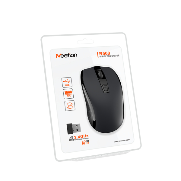 Mouse Inalámbrico Meetion MT-R560 Blanco - Imagen 2