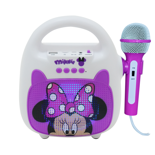 Parlante BT Karaoke Con Mic. Minnie - Imagen 3