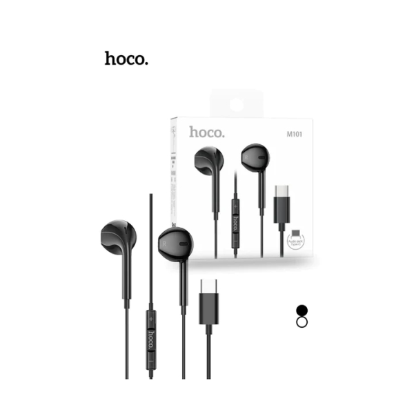 Audífonos HOCO M101 Tipo-C Negro