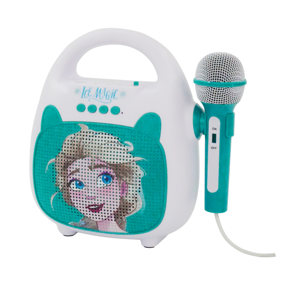 Parlante BT Karaoke Con Mic. Frozen - Imagen 3