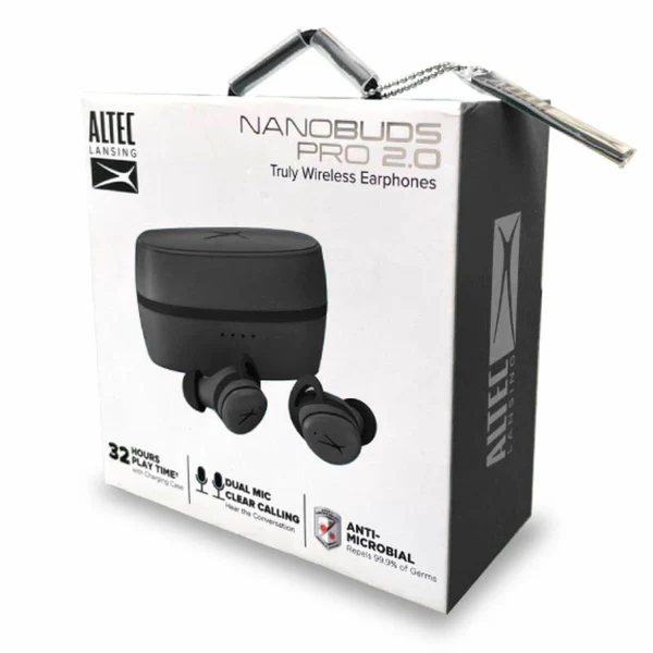 Audífonos Altec Lansing NanoBuds PRO 2.0 TWS Dual Negro - Imagen 3