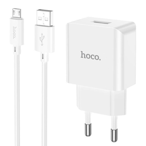 Cargador Hoco C106A Micro USB 5V-2.1A - Imagen 3