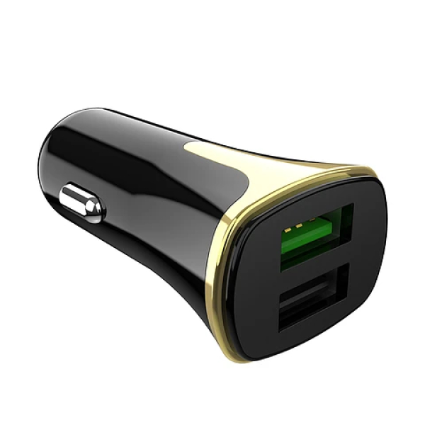 Cargador Vehículo hoco QC3.0 18W 3.4A Z31 Negro - Imagen 3