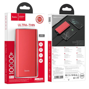 Power Bank 10000mAh Hoco J68 Rojo