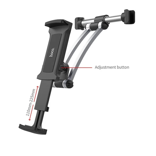 Soporte Tablet Vehiculo HOCO CA62 Negro - Imagen 2