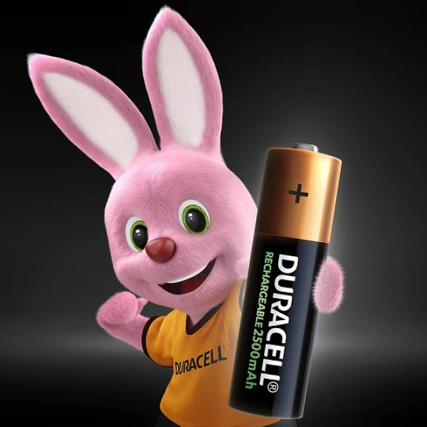 Pila Recargable Duracell AA 2500mAh Pack x2 Unds. - Imagen 2