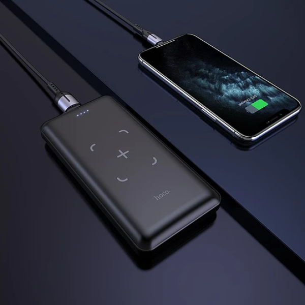 Power Bank 10000mAh Hoco J50 C/Carga Inalámbrica - Imagen 4