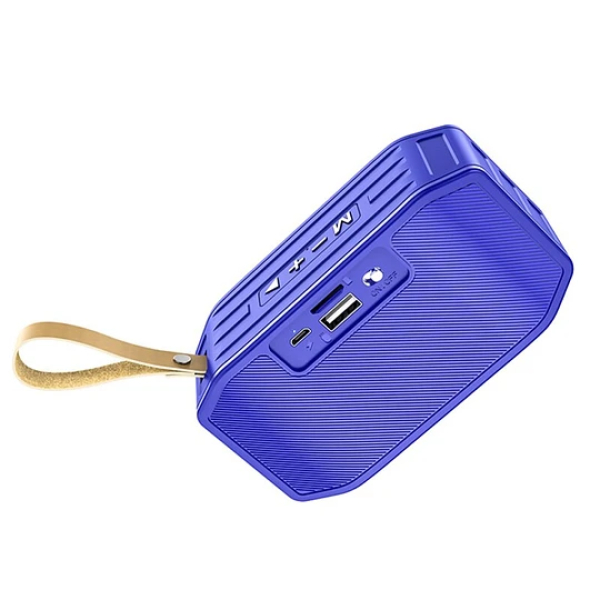 Parlante Inalámbrico HOCO BS42 (Micro SD/FM/BT) Azul - Imagen 2