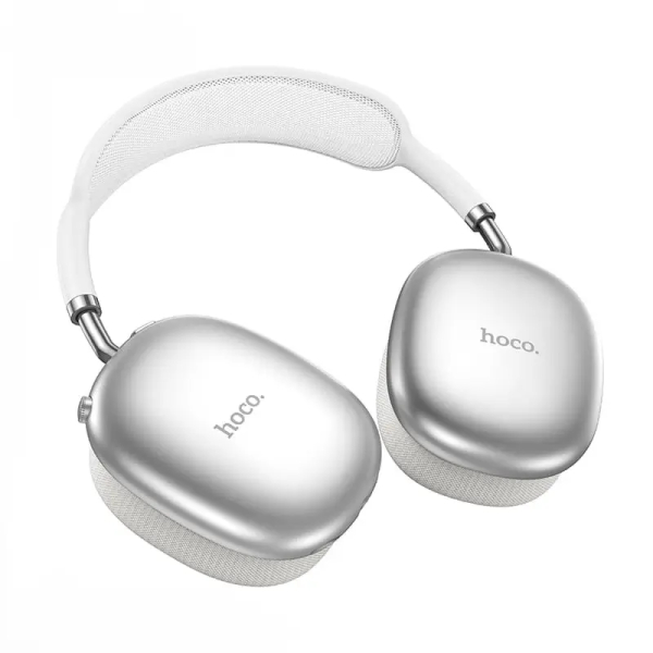 Audífonos Inalámbricos HOCO W55 Comfortable Plateado - Imagen 2
