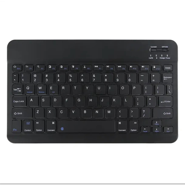 Teclado BT Retroiluminado Negro (Tablet/Smartphones)