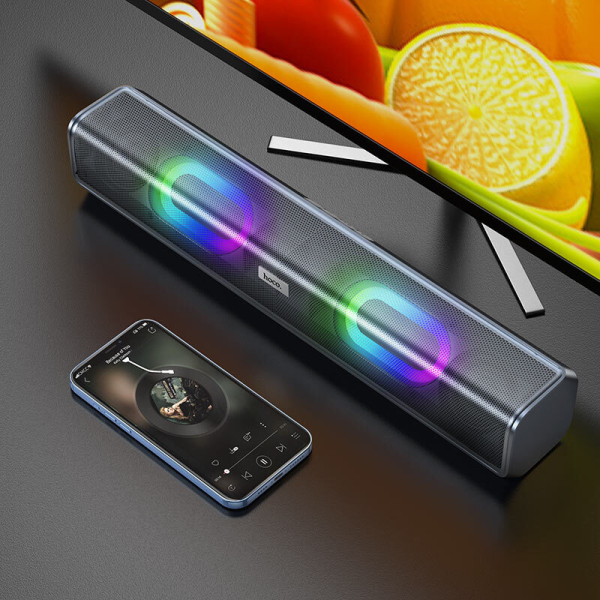 Parlante Portátil Bluetooth HOCO BS49 Gris - Imagen 3