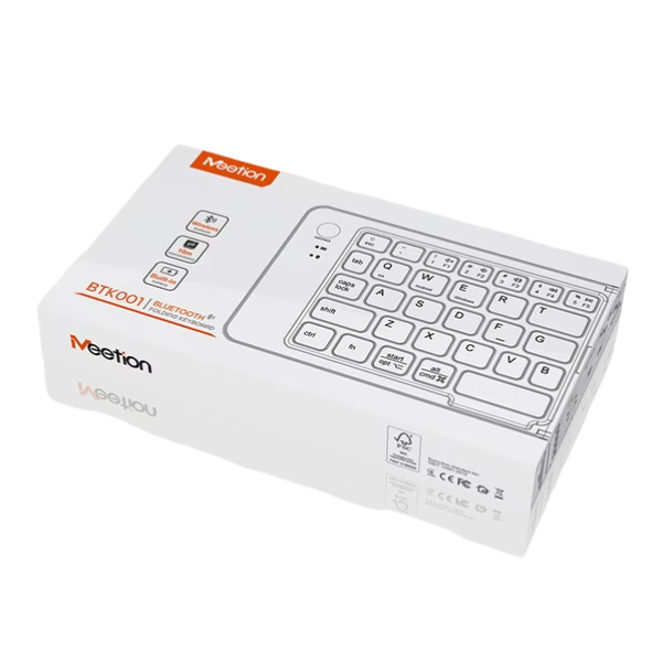 Teclado BT Plegable Meetion MT-BTK001 Negro - Imagen 5