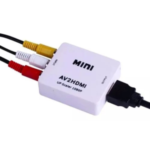 Adaptador RCA a HDMI (TV/Deco/Ps2/Wii)