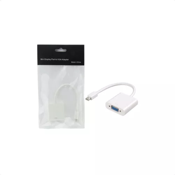 Adaptador Mini Display Port (M) a VGA (H) HD - Imagen 2