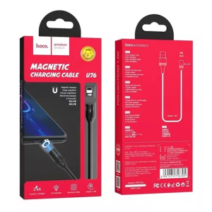 Cable Magnético hoco 1.2mts. Lightning U76