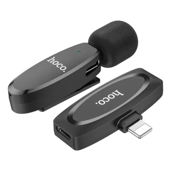 Micrófono Lavalier Inalámbrico HOCO L15 Ligthning - Imagen 4