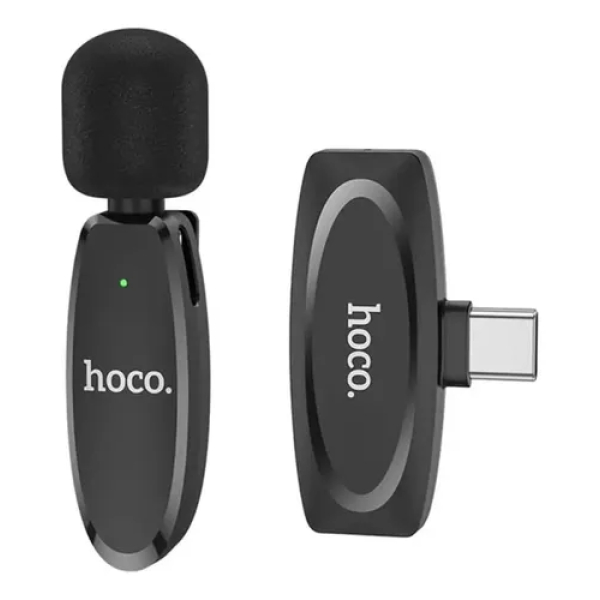 Micrófono Inalámbrico Lavalier Tipo C Hoco L15 - Imagen 2