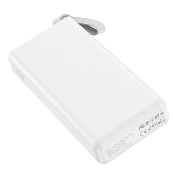 Power Bank 30000mAh Hoco J73 Blanca C/Lampara (2 Output/2 Input) - Imagen 3