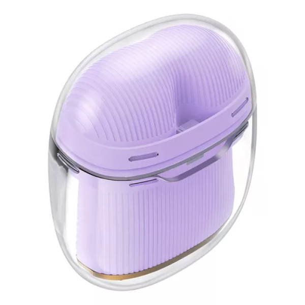 Audífono Inalámbrico HOCO EW52 Crystal Morado - Imagen 4