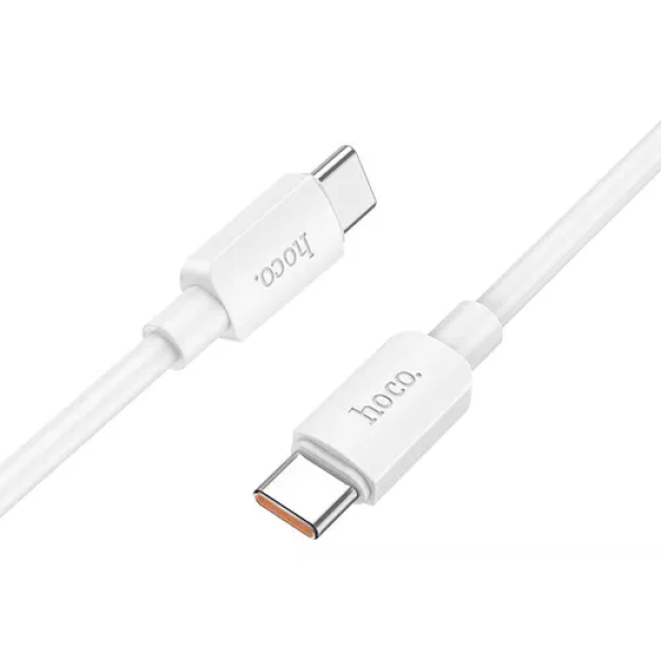 Cable HOCO X96 1 mt. Tipo C-C 100W 5A Blanco