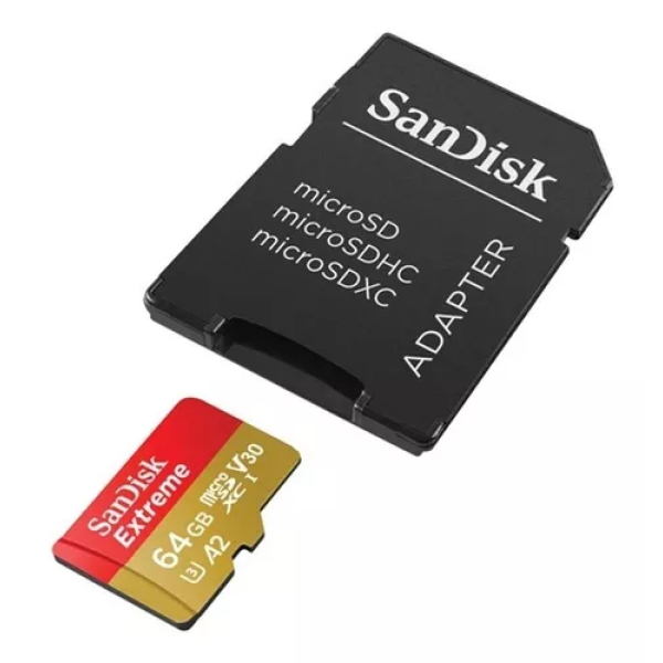 MicroSD Sandisk 64Gb Extreme 4K Class 30 Ultra - Imagen 4