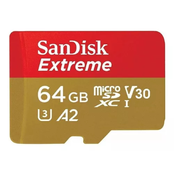 MicroSD Sandisk 64Gb Extreme 4K Class 30 Ultra - Imagen 3