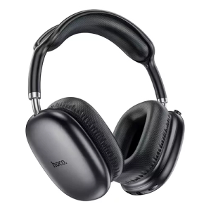 Audífonos Bluetooth HOCO W35 AIR 45 Hrs. (Aux + Micro SD) Negro