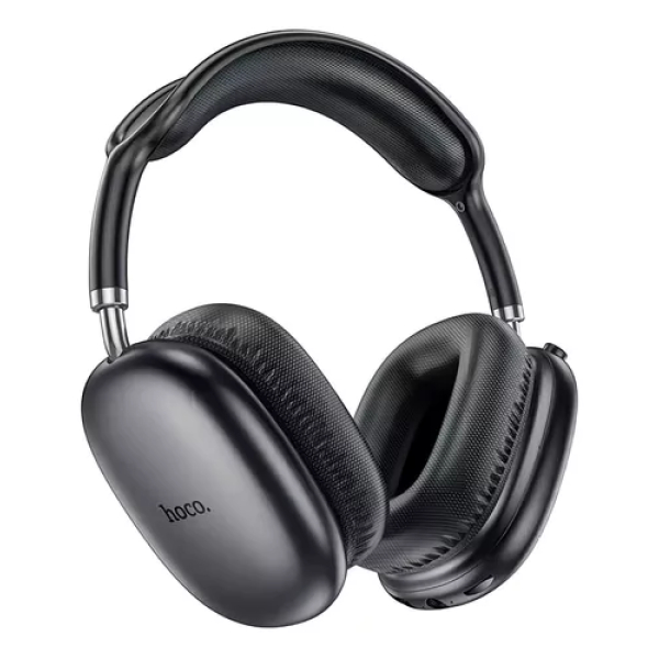 Audífonos Bluetooth HOCO W35 AIR 45 Hrs. (Aux + Micro SD) Negro