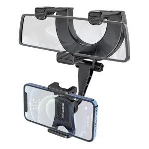 Soporte Borofone Vehículo Retrovisor BH49 Negro