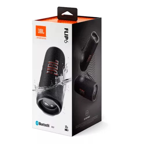 Parlante JBL Portátil Flip 6 Negro - Imagen 8