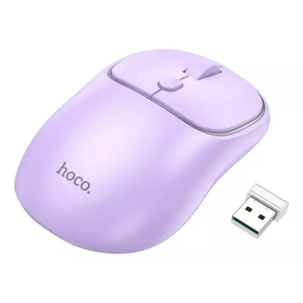 Mouse Bluetooth HOCO GM25 Morado