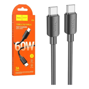 Cable HOCO X96 1 mt. Tipo C-C 60W 3A Negro