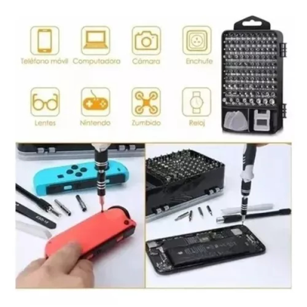Set Destornilladores y Accesorios 110 en 1 - Imagen 3