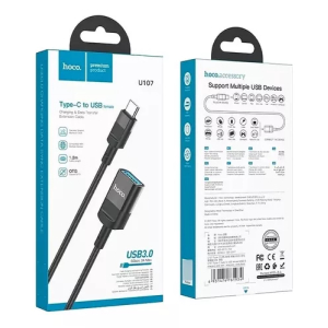 Cable Extension HOCO U107 1.2 mt. USB-C M - USB-A H