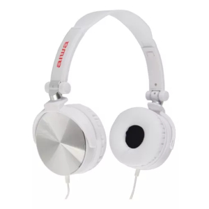 Audífonos Aiwa C/Cable AWX107 Blanco