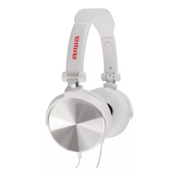 Audífonos Aiwa C/Cable AWX107 Blanco - Imagen 3