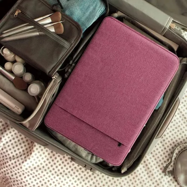 Funda Para Notebook Con Cierre De 14" Rosa - Imagen 5