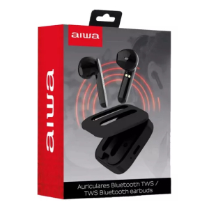 Audífonos TWS Aiwa AWTWSR6B Negro