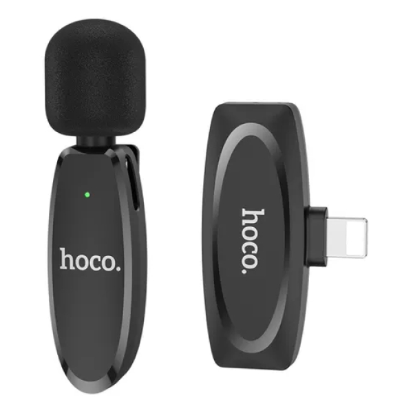 Micrófono Lavalier Inalámbrico HOCO L15 Ligthning - Imagen 2